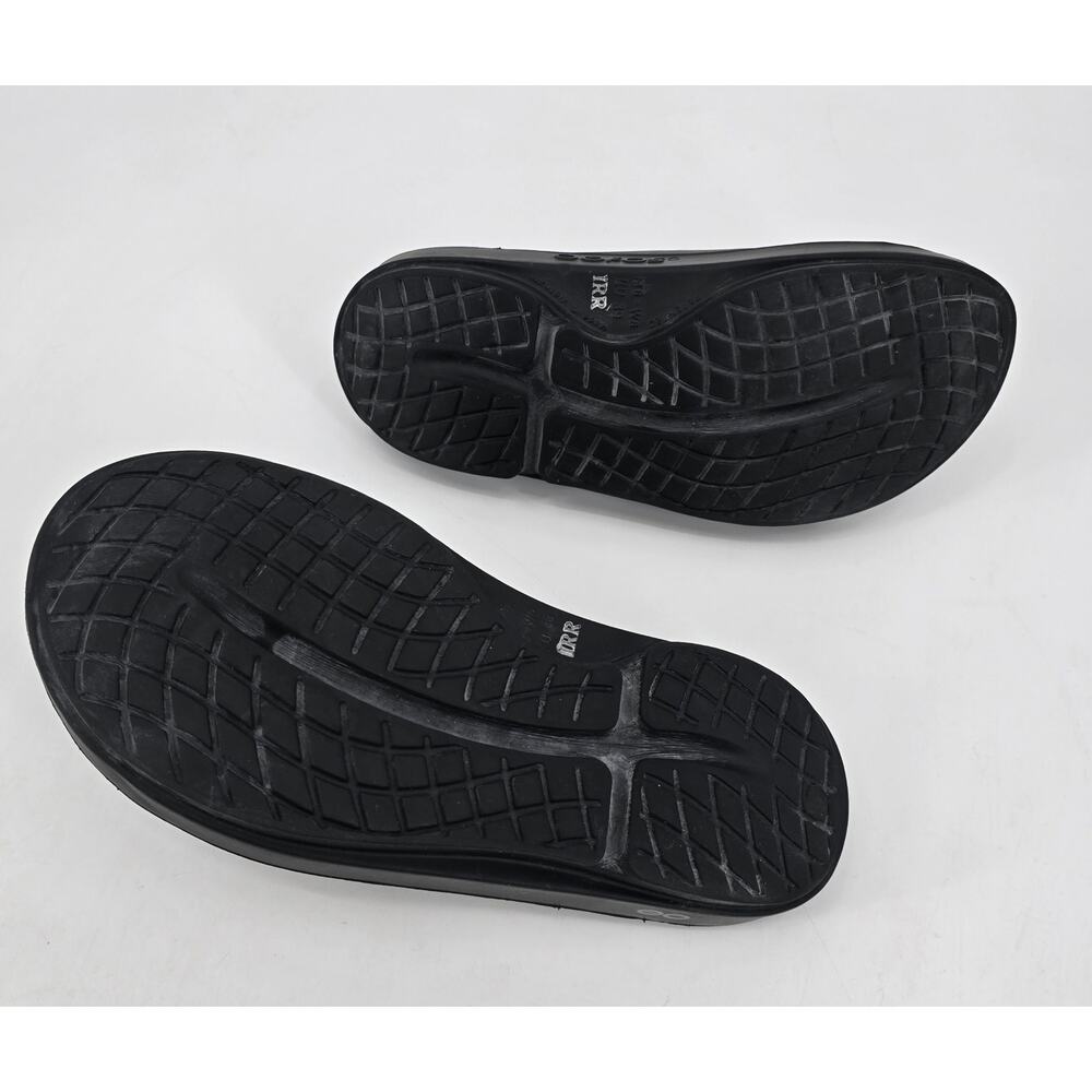 OOFOS OOahh Recovery Slide Sandals Black Women’s 8 Men’s 6 Comfort Athleisure - Picture 8 of 8